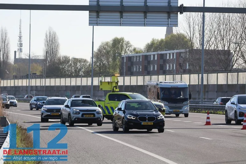Dagje Efteling eindigt in ravage op A59: Drie auto's betrokken bij kettingbotsing 112 De Langstraat
