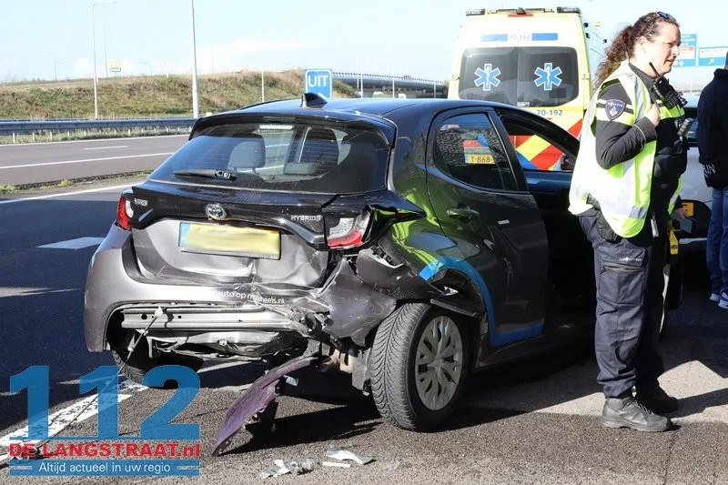 Dagje Efteling eindigt in ravage op A59: Drie auto's betrokken bij kettingbotsing 112 De Langstraat