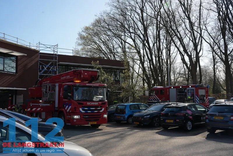 Brand na dakwerkzaamheden in bedrijfspand Kaatsheuvel 112 De Langstraat