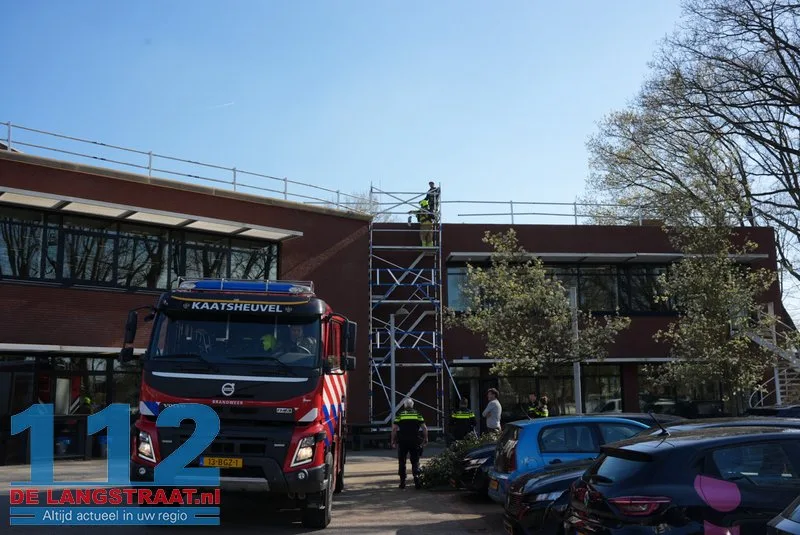 Brand na dakwerkzaamheden in bedrijfspand Kaatsheuvel 112 De Langstraat