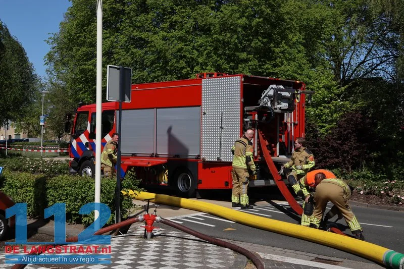 Ravage op woonboulevard Waalwijk pas na uren volledig zichtbaar: De schade is enorm 112 De Langstraat