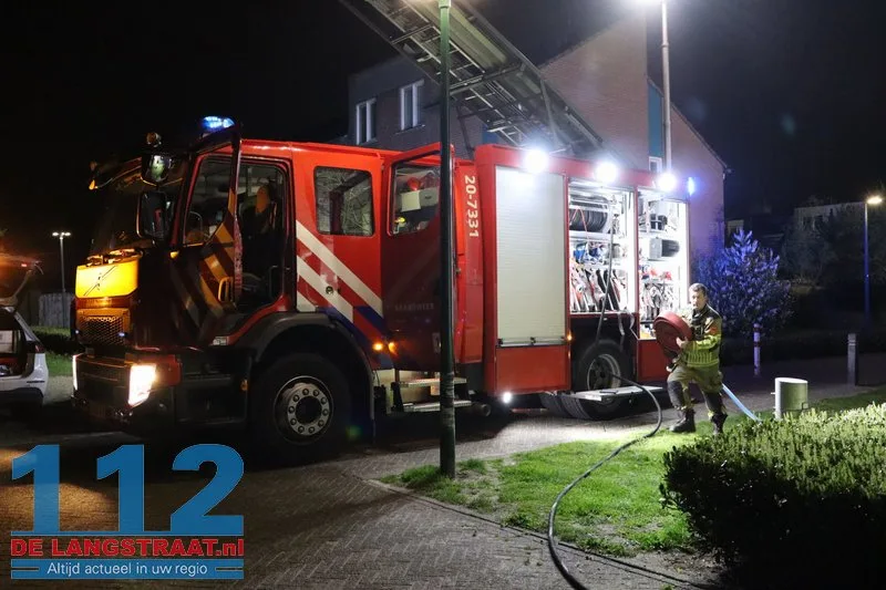 Bewoner door brandweer uit huis gehaald Dongen 112 De Langstraat