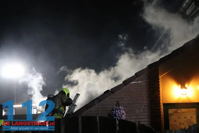 Bewoner door brandweer uit huis gehaald Dongen 112 De Langstraat