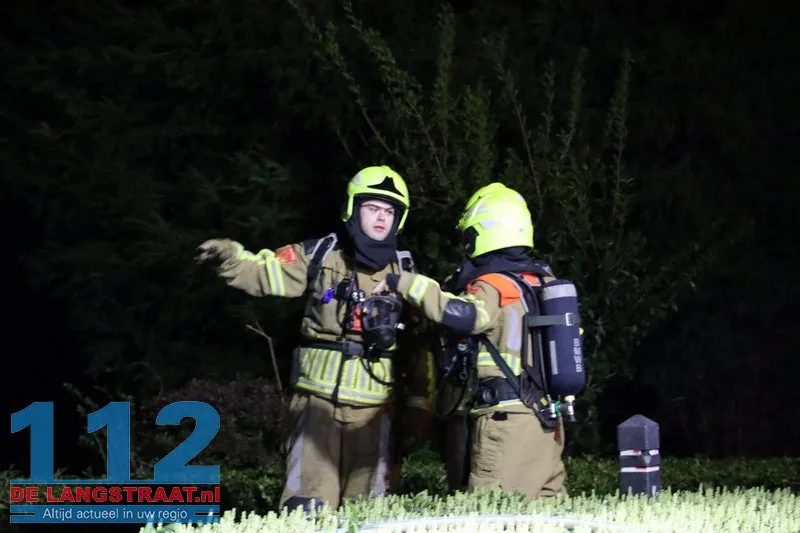 Bewoner door brandweer uit huis gehaald Dongen 112 De Langstraat