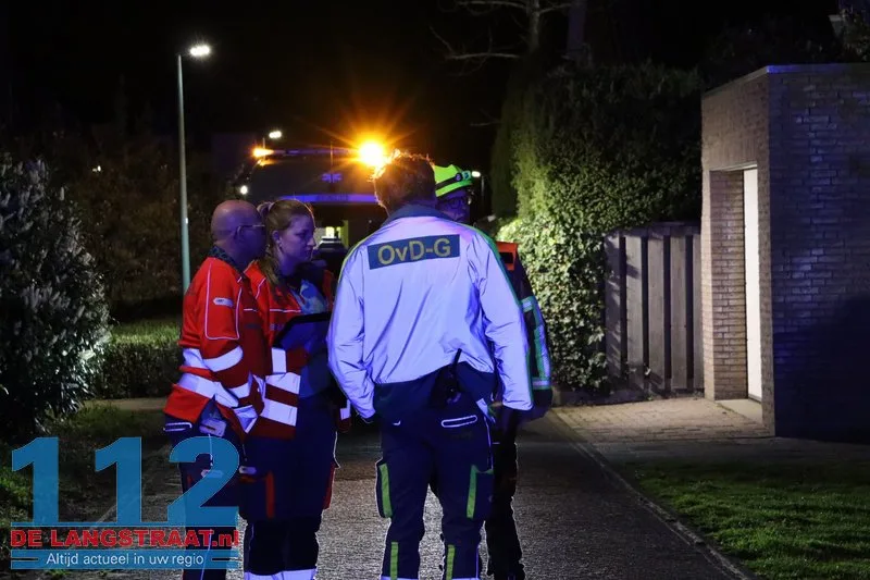 Bewoner door brandweer uit huis gehaald Dongen 112 De Langstraat
