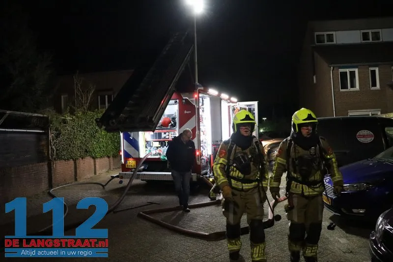 Bewoner door brandweer uit huis gehaald Dongen 112 De Langstraat