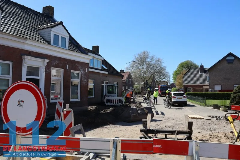 Brandweer ontruimt huizen vanwege gaslek in Sprang-Capelle 112 De Langstraat