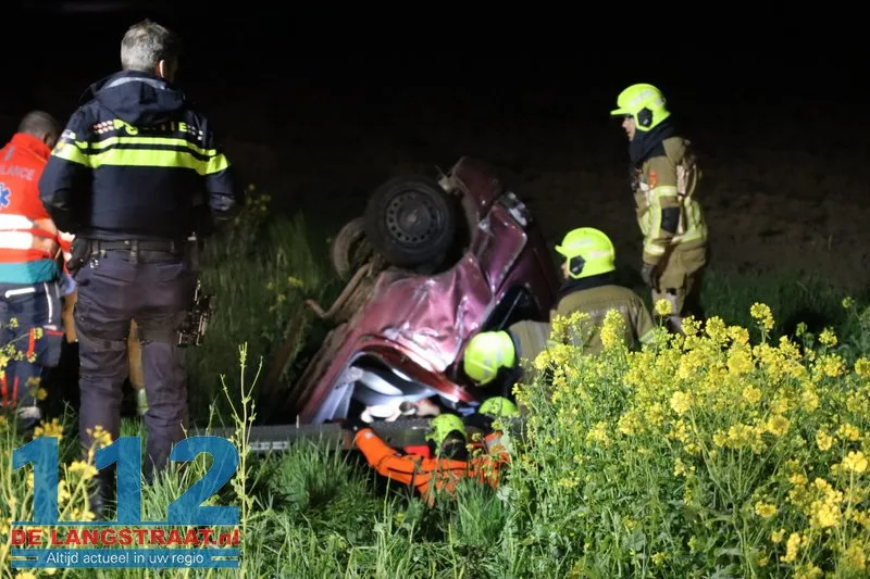 Automobilist zwaargewond bij ongeluk in Sprang-Capelle 1 Automobilist zwaargewond bij ongeluk in Sprang-Capelle 112 De Langstraat