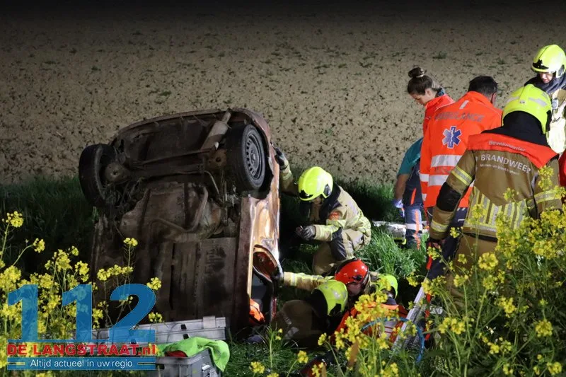 Automobilist zwaargewond bij ongeluk in Sprang-Capelle 13 Automobilist zwaargewond bij ongeluk in Sprang-Capelle 112 De Langstraat