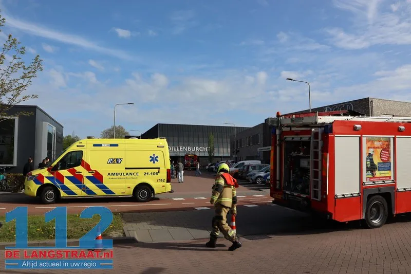 Telefoon vat vlam bij locatie van Jeroen Bosch Ziekenhuis in Drunen, pand ontruimd 10 Telefoon vat vlam bij locatie van Jeroen Bosch Ziekenhuis in Drunen, pand ontruimd 112 De Langstraat