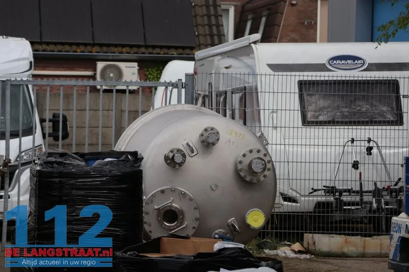 Politie treft drugslab aan na voertuigcontrole in Loon op Zand 8 Politie treft drugslab aan na voertuigcontrole in Loon op Zand 112 De Langstraat