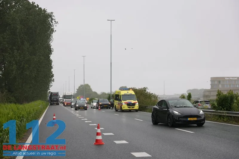 Motorrijder gewond na crash op A59: Team Verkeer start uitgebreid onderzoek 112 De Langstraat