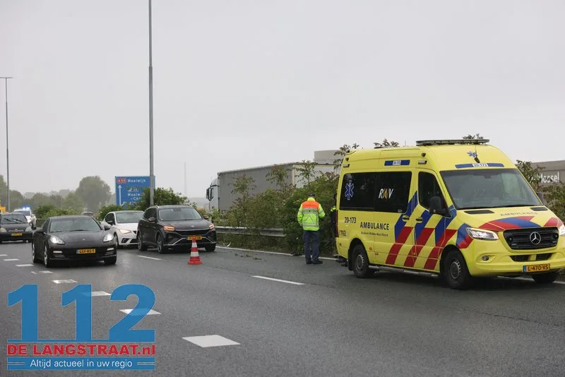 Motorrijder gewond na crash op A59: Team Verkeer start uitgebreid onderzoek 112 De Langstraat