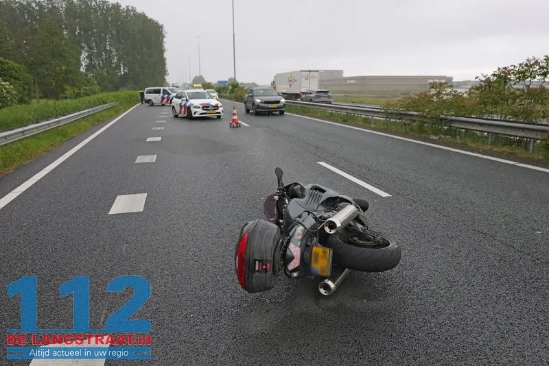 Motorrijder gewond na crash op A59: Team Verkeer start uitgebreid onderzoek 112 De Langstraat