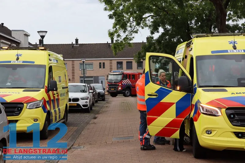 Vier personen naar ziekenhuis na koolmonoxide in woning Kaatsheuvel 112 De Langstraat