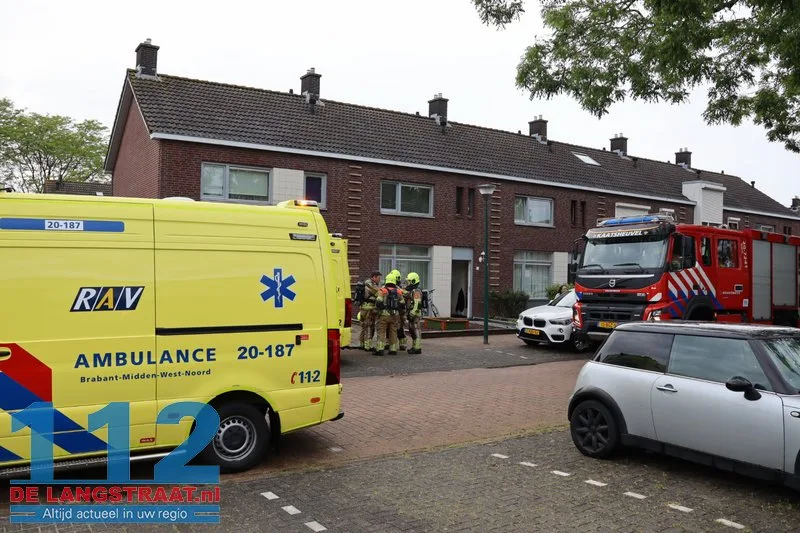 Vier personen naar ziekenhuis na koolmonoxide in woning Kaatsheuvel 112 De Langstraat