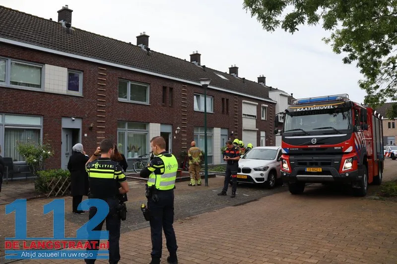 Vier personen naar ziekenhuis na koolmonoxide in woning Kaatsheuvel 112 De Langstraat