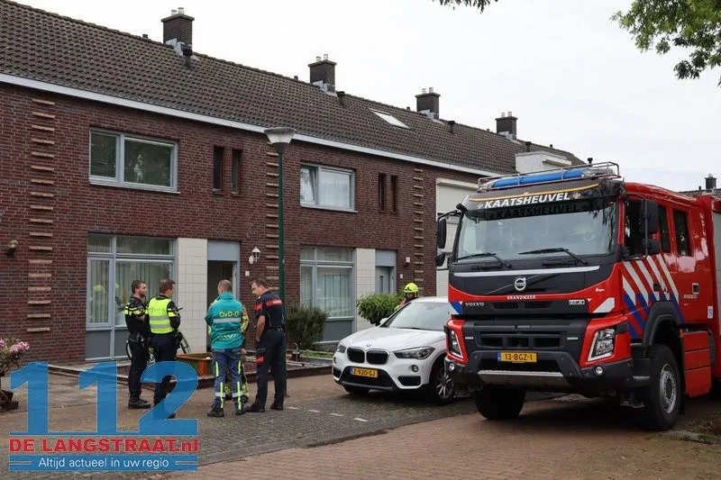 Vier personen naar ziekenhuis na koolmonoxide in woning Kaatsheuvel 112 De Langstraat