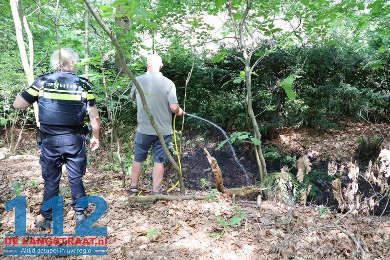 Brand in Loonse en Drunen duinen snel geblust Kaatsheuvel 112 De Langstraat