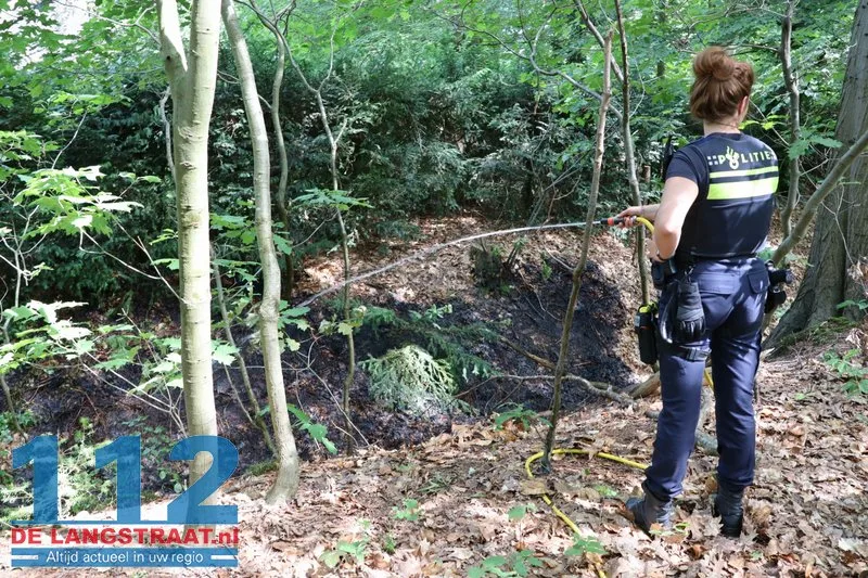 Brand in Loonse en Drunen duinen snel geblust Kaatsheuvel 112 De Langstraat