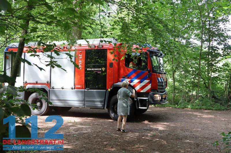 Brand in Loonse en Drunen duinen snel geblust Kaatsheuvel 112 De Langstraat