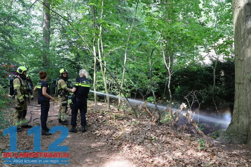 Brand in Loonse en Drunen duinen snel geblust Kaatsheuvel 112 De Langstraat