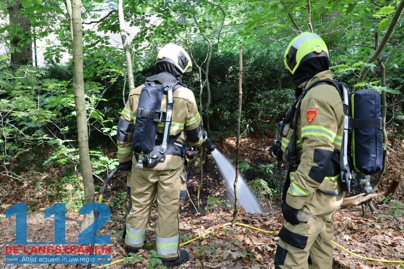 Brand in Loonse en Drunen duinen snel geblust Kaatsheuvel 112 De Langstraat