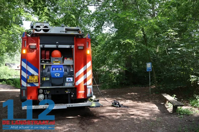 Brand in Loonse en Drunen duinen snel geblust Kaatsheuvel 112 De Langstraat