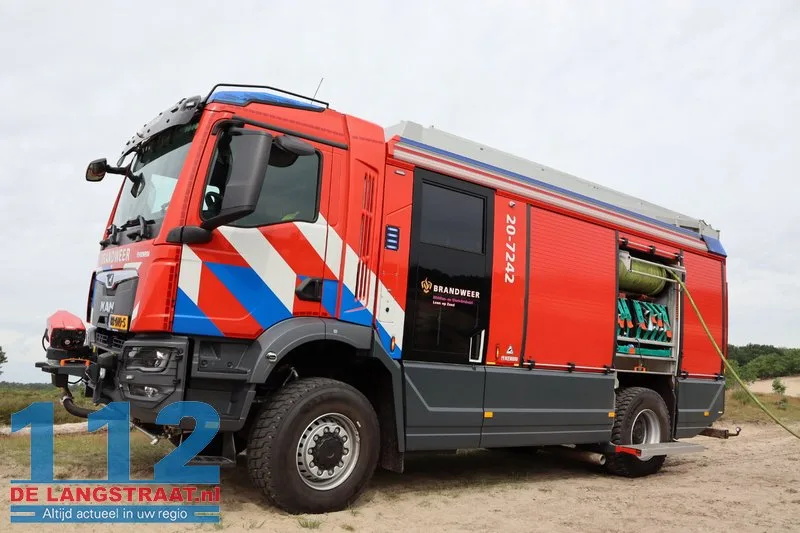 Man en vrouw ontdekken smeulend kampvuur in Loonse en Drunense Duinen en slaan alarm bij brandweer 112 De Langstraat