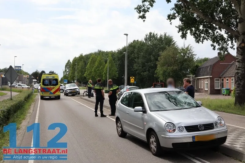 Scholier geschept door auto Wolfshoek/Spoorlaan Drunen 112 De Langstraat