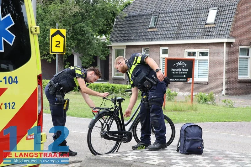 Scholier geschept door auto Wolfshoek/Spoorlaan Drunen 112 De Langstraat