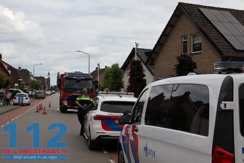 Brand schuurtje laait weer op Heistraat Sprang-Capelle 112 De Langstraat