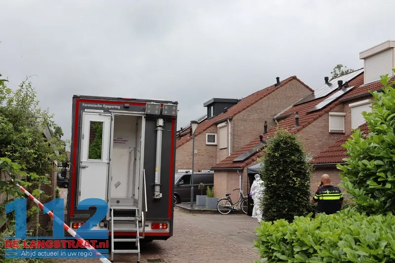 Vrouw dood aangetroffen in woning Sprang-Capelle 112 De Langstraat