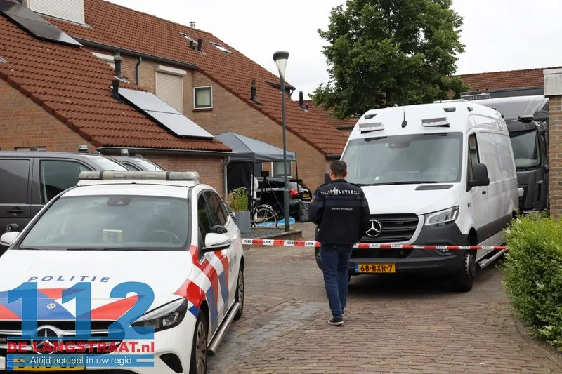 Man aangehouden na overlijden van vrouw in woning Sprang-Capelle 112 De Langstraat