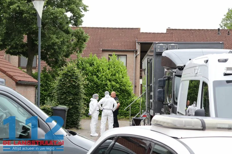 Man aangehouden na overlijden van vrouw in woning Sprang-Capelle 112 De Langstraat