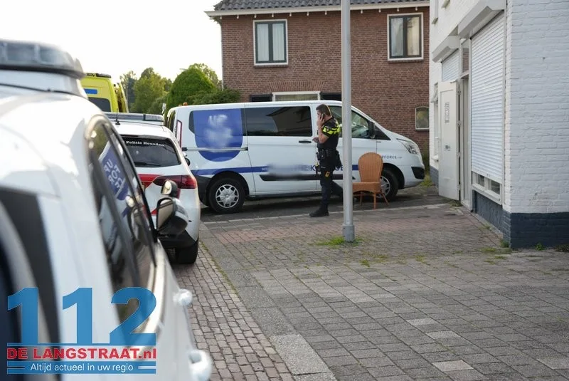 Man raakt gewond bij steekpartij in Elshout, verdachte aangehouden 112 De Langstraat