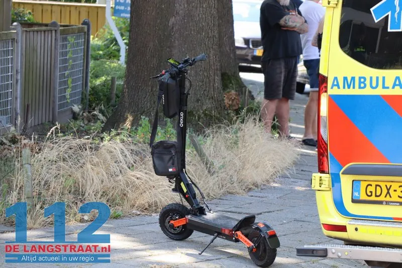 Jongen zwaargewond na val met elektrische step Kaatsheuvel 112 De Langstraat