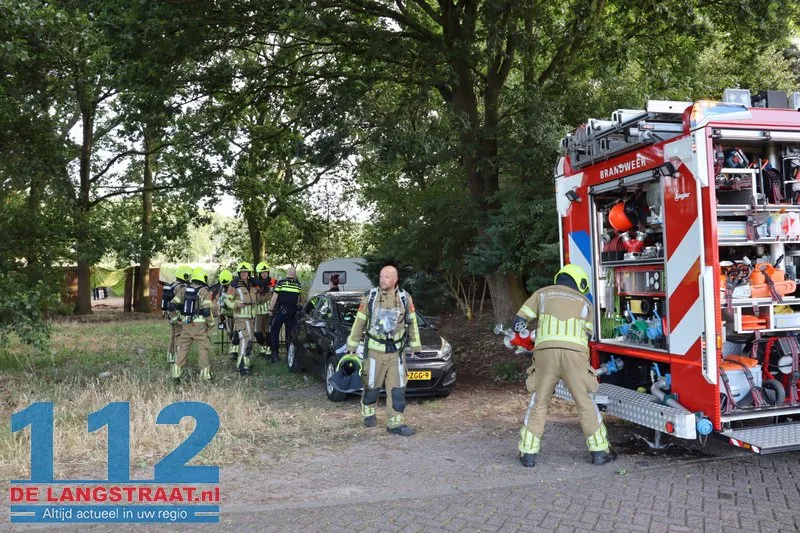 Voor derde keer brandmelding bij gekraakte boerderij Waspik 14 Voor derde keer brandmelding bij gekraakte boerderij Waspik 112 De Langstraat