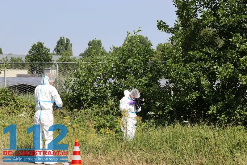 Overleden persoon gevonden in sloot Vierbundersweg Dongen 12 Overleden persoon gevonden in sloot Vierbundersweg Dongen 112 De Langstraat