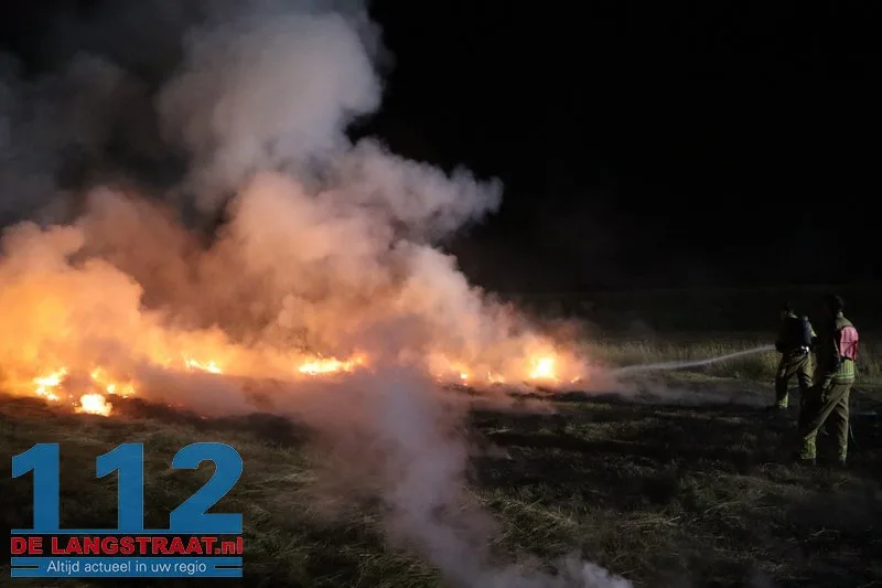 Akker in brand Kruisvaart Sprang-Capelle 7 Akker in brand Kruisvaart Sprang-Capelle 112 De Langstraat