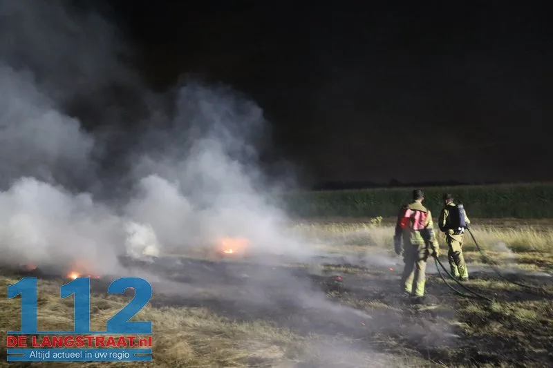 Akker in brand Kruisvaart Sprang-Capelle 10 Akker in brand Kruisvaart Sprang-Capelle 112 De Langstraat