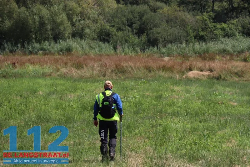 Veteranen Search Team zoekt in weilanden bij Waspik naar 78-jarige man 112 De Langstraat