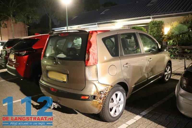 Buurt opgeschrikt door felle autobrand in rustige straat Kaatsheuvel 112 De Langstraat