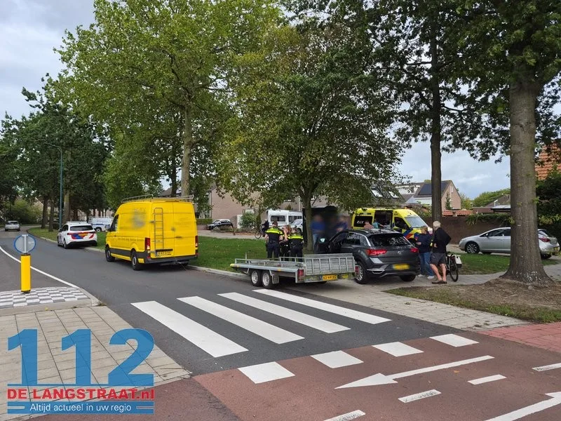 Gewonde bij aanrijding op rotonde Europalaan in Kaatsheuvel 112 De Langstraat