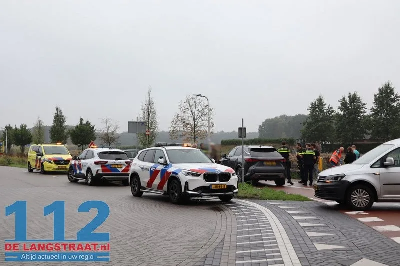 Fietser gewond bij aanrijding met auto in Loon op Zand 112 De Langstraat