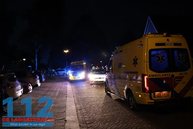 Scooterrijder zwaargewond bij botsing met auto in Sprang-Capelle 112 De Langstraat