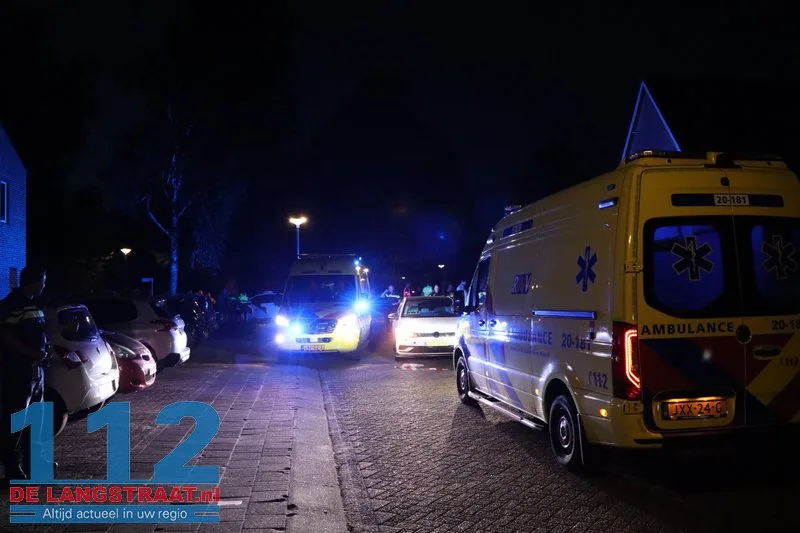 Scooterrijder zwaargewond bij botsing met auto in Sprang-Capelle 112 De Langstraat