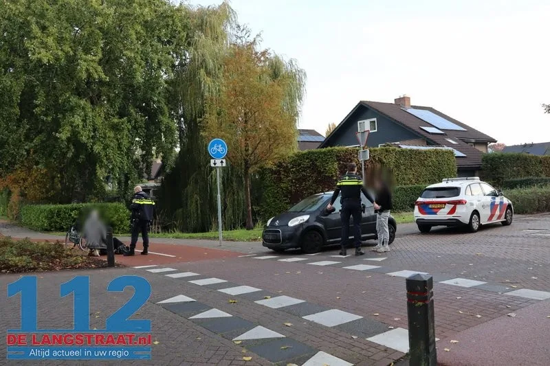 Fietser aangereden op Reigerbosweg door slecht zicht door beslagen autoramen: Politie maakt foto’s 112 De Langstraat