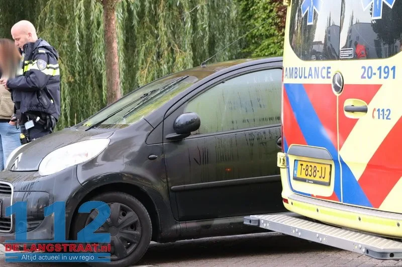 Fietser aangereden op Reigerbosweg door slecht zicht door beslagen autoramen: Politie maakt foto’s 112 De Langstraat