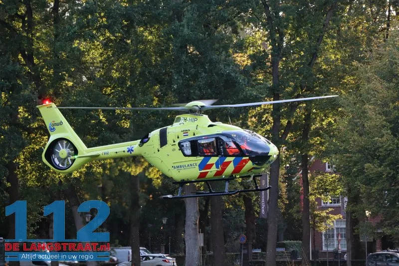 Traumahelikopter ingezet voor medisch noodgeval bij jong kindje in Loon op Zand 112 De Langstraat